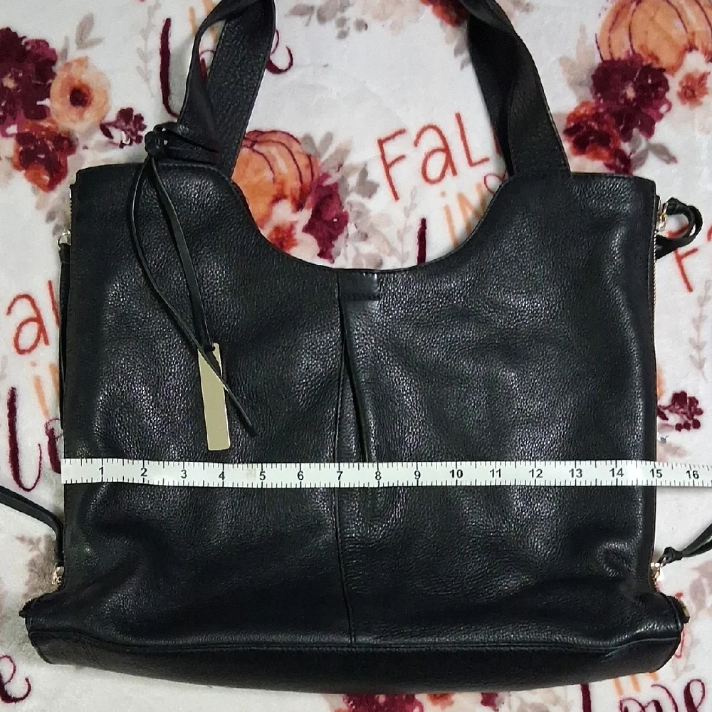Vince Camuto Corla  Black Leather Tote